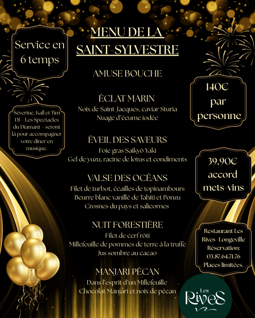 Menu de la Saint-Sylvestre